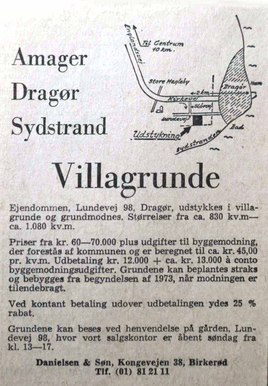 En udstykning ved Hartkornsvej - Dines Bog