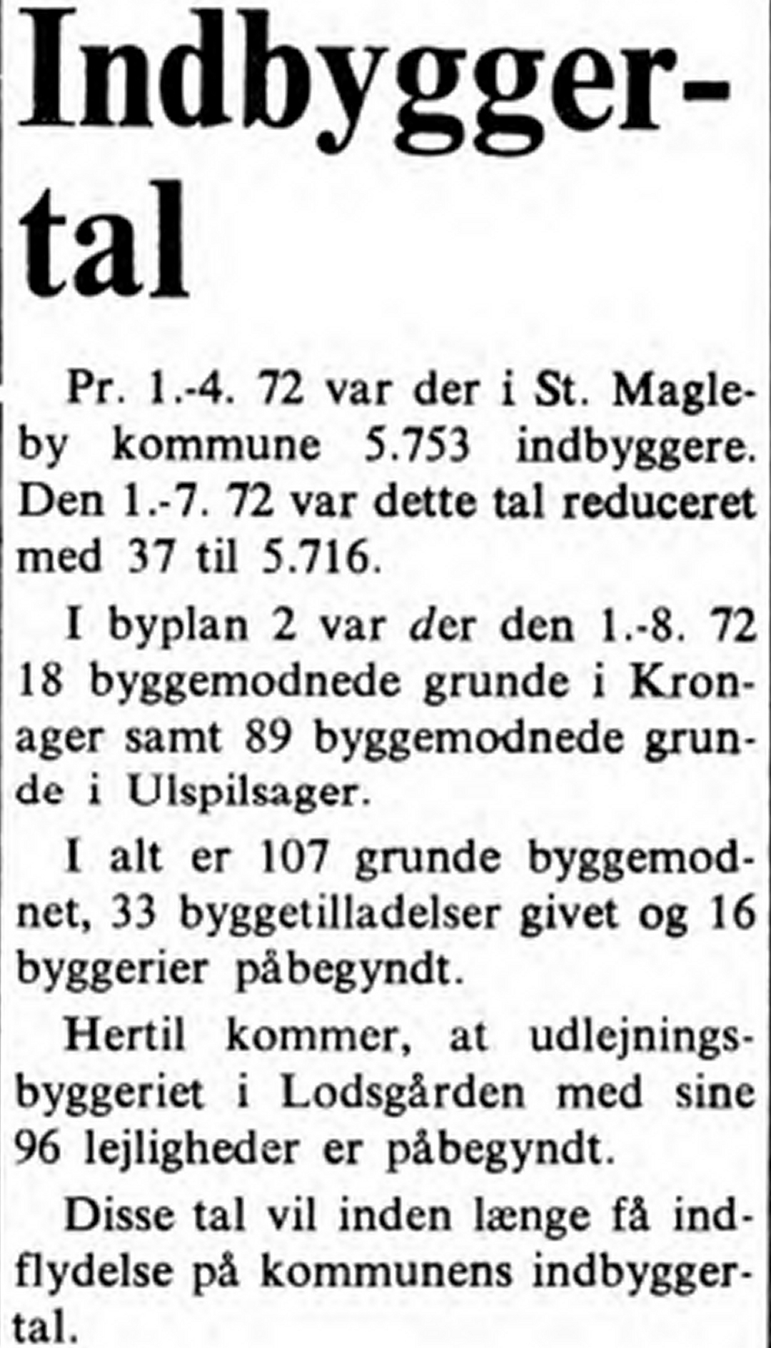 En udstykning ved Hartkornsvej - Dines Bog